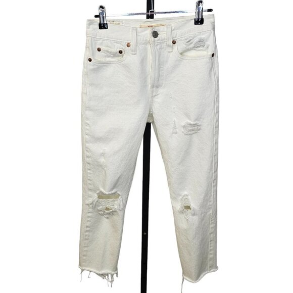 Levi's Womens  Wedgie Crop Jeans Size 24 - Picture 1 of 10